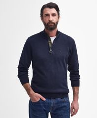 Barbour Ανδρικό Half Zip Πλεκτό Πουλόβερ MKN1074NY91