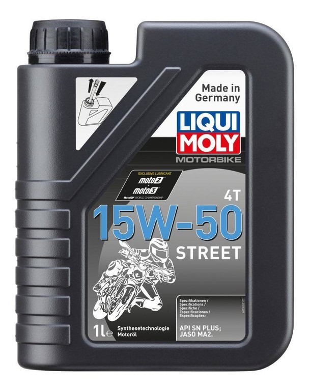 LIQUI MOLY Motorbike 4T 15W-50 Street 1lt 23228