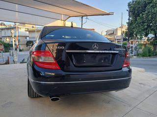 Mercedes-Benz C 200 2008 KOMPRESSOR AVANTGARDE ελληνικό book service 132000 χιλιόμετρ-thumb-2