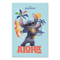 Disney Stitch Live Action Aloha poster