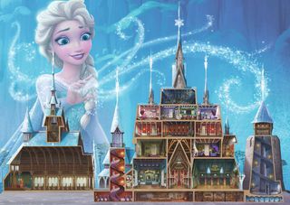 DISNEY CASTLE - Elsa - Puzzle 1000pcs-thumb-1