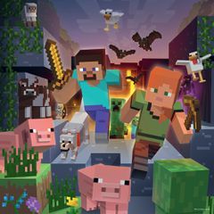 MINECRAFT - Biomes - 3 Puzzle 49P-thumb-1