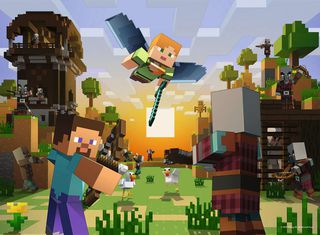 MINECRAFT - Puzzle 150P XXL-thumb-1