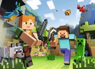 MINECRAFT - Puzzle 100P XXL-thumb-1