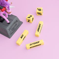 DEADPOOL - Unicorn - Resin 3D Perpetual Calendar-thumb-4