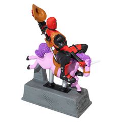 DEADPOOL - Unicorn - Resin 3D Perpetual Calendar-thumb-1