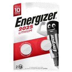 Energizer - Battery Lithium Miniature CR2025 (2-pack) / Electronics