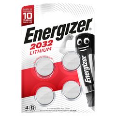 Energizer - Battery Lithium CR2032 (4-pack) / Electronics