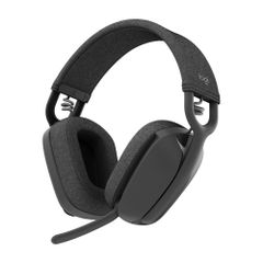 Logitech - Zone Vibe 100 Lightweight Wireless Over Ear Headphones - Noise Canceling Microphone - GRAPHITE / Electronics