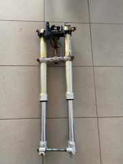 Suzuki TS200R TS 200 1989-1996 Ανάρτησή εμπρός Μπουκάλες Σταυρός τιμονοπλακα καβαλέτα τιμονιού όλα σε Άριστη κατάσταση!!!-thumb-2