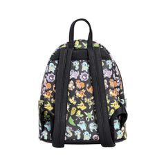 Pokémon by Loungefly Mini Backpack Multi Character All Over Print-thumb-2