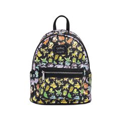 Pokémon by Loungefly Mini Backpack Multi Character All Over Print-thumb-1