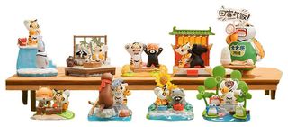 Alexander The Fat TigerBlind Box Mini Figures Little Tiger and his companions Display (8)