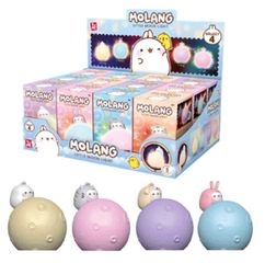 MOLANG - Light Moon Light Series - Assortiment 12 Figures 8cm