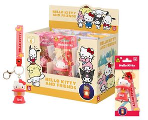 HELLO KITTY - Light-Up Camping Lamp Series - Assortiment 9 Keychain cm