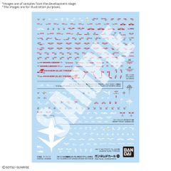 Gundam MSG: Hathaway: The Sorcery of Nymph Circe Gundam Decal143 Mobile suit stickers