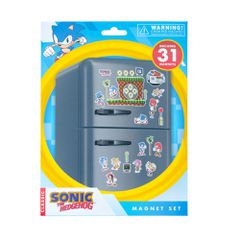 Sonic the Hedgehog set of die-cut magnets