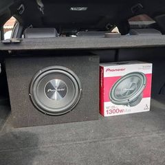 PIONEER TS-A250D4 25CM 4Ω ENCLOSURE-TYPE DUAL VOICE COIL SUBWOOFER 1300W
