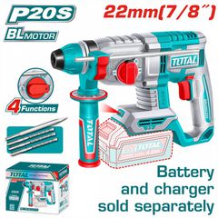 TRHLI21228 Πνευματικό Πιστολέτο Μπαταρίας 22mm 20V (Solo) - SOLO - TOTAL (#TRHLI21228)