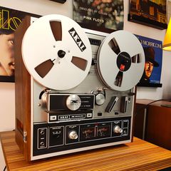Akai X-201D Vintage Reel to Reel Tape Recorder Μπομπινόφωνο 3-Motor Auto-Reverse Made in Japan