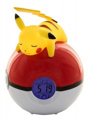 Pokemon - Pikachu Light Up Alarm Clock FM (52800POKE9) / Fan Shop and Merchandise