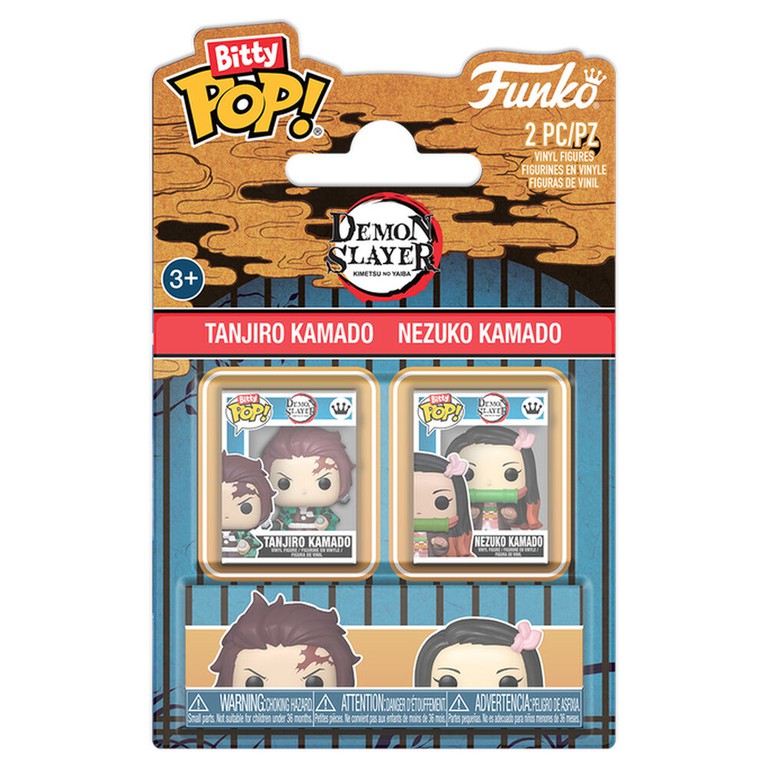 Bitty POP! pack 2 Demon Slayer Tanjiro & Nezuko
