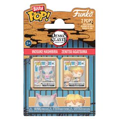 Bitty POP! pack 2 Demon Slayer Inosuke & Zenitsu