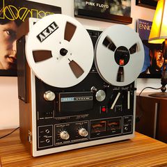 Akai 1721W Vintage Reel-to-Reel Tape Recorder Μπομπινόφωνο Made in Japan Από Service