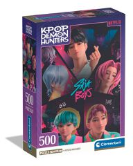 Clementoni - Puzzle K-Pop Demon Hunters 1, 500 pieces (I-35625) / Toys