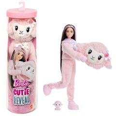 Barbie - Cutie Reveal Sweet Bows Pink Lamb (JJP66) / Toys