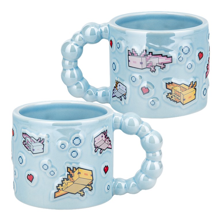 Minecraft - Axolotl Shaped Mug