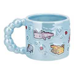 Minecraft - Axolotl Shaped Mug-thumb-1