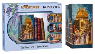 Bridgerton Tiny Adventures Book Nook Mini Diorama The Duke and I 18 cm