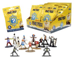 One Piece Nano Metalfigs Mini Figures Blind Pack 5 cm Display (24)