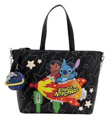 Lilo & Stitch by Loungefly Canvas Tote Bag Space Adventure
