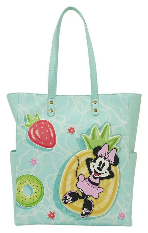 Mickey & Minnie Beach Fun Tote Bag