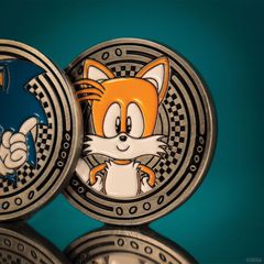 Sonic The Hedgehog - Sonic & Tails Coin-thumb-1
