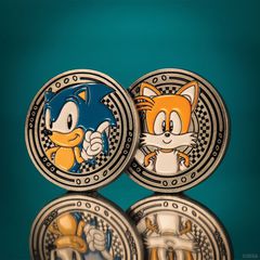 Sonic The Hedgehog - Sonic & Tails Coin-thumb-4