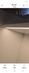Ραφια Corian με εσοχη φωτισμου