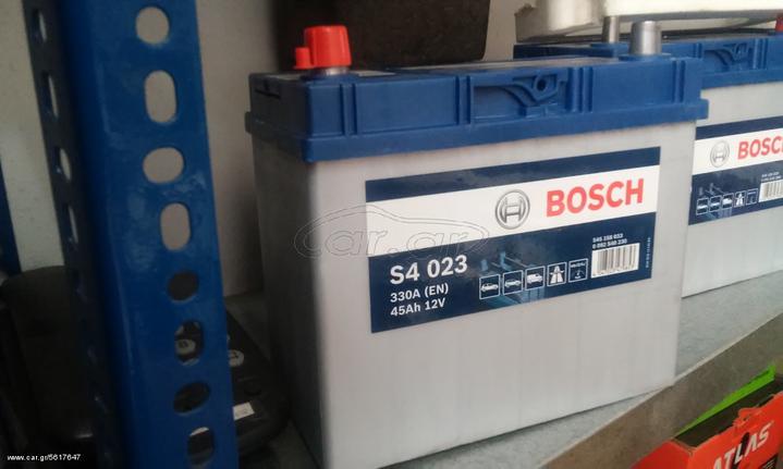 ΜΠΑΤΑΡΙΕΣ "ΑΓΓΕΛΙΔΗΣ" BOSCH S4023 45Ah 330cc ΑΡΙΣΤΕΡΗ ΙΑΠΩΝΙΚΟΥ ΤΥΠΟΥ ΣΤΟ ΝΕΟ ΚΑΤΑΣΤΗΜΑ ΠΕΝΤΕΛΗΣ 49-ΜΑΡΟΥΣΙ ΤΗΛ.210-8061962