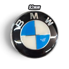 ΣΗΜΑ ΚΑΠΟ BMW ΑΣΠΡΟ ΜΠΛΕ 82MM