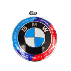 ΣΗΜΑ ΚΑΠΟ BMW M PERFORMANCE 82MM 50TH YEAR ANNIVERSARY