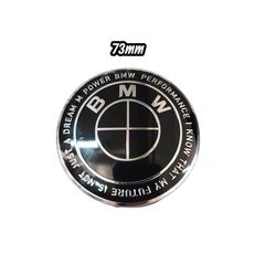 ΣΗΜΑ ΚΑΠΟ BMW M PERFORMANCE 73MM 50TH YEAR ANNIVERSARY BLACK