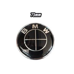 ΣΗΜΑ ΚΑΠΟ BMW 73MM BLACK TOTAL