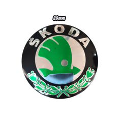 ΣΗΜΑ ΚΑΠΟ - ΠΟΡΤ ΜΠΑΓΚΑΖ SKODA GREEN 89MM