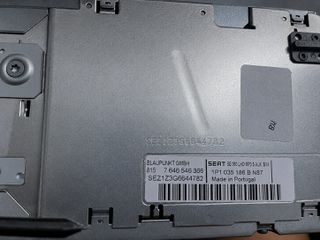 SEAT LEON 1P Radio MP3 AUX Blaupunkt 1P1035186B OEM-thumb-1
