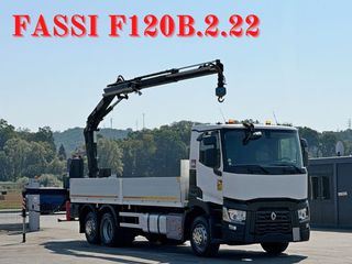 Γερανοί - Φορτηγά Με Γερανό Renault 2017 T 380 * FASSI F120B.2.22 + ΤΗΛΕΧΕΙΡΙΣΤΗΡΙΟ