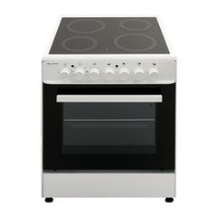 SILIFO SF6124CFVW ΚΕΡΑΜΙΚΗ ΚΟΥΖΙΝΑ 60.5CM ΜΕ 4 ΖΩΝΕΣ ΛΕΥΚΟ