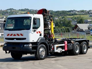 Γερανοί - Φορτηγά Με Γερανό Renault 2003 KERAX 370 DCI * HMF 1463 K1 (B3) * 6x4-thumb-3