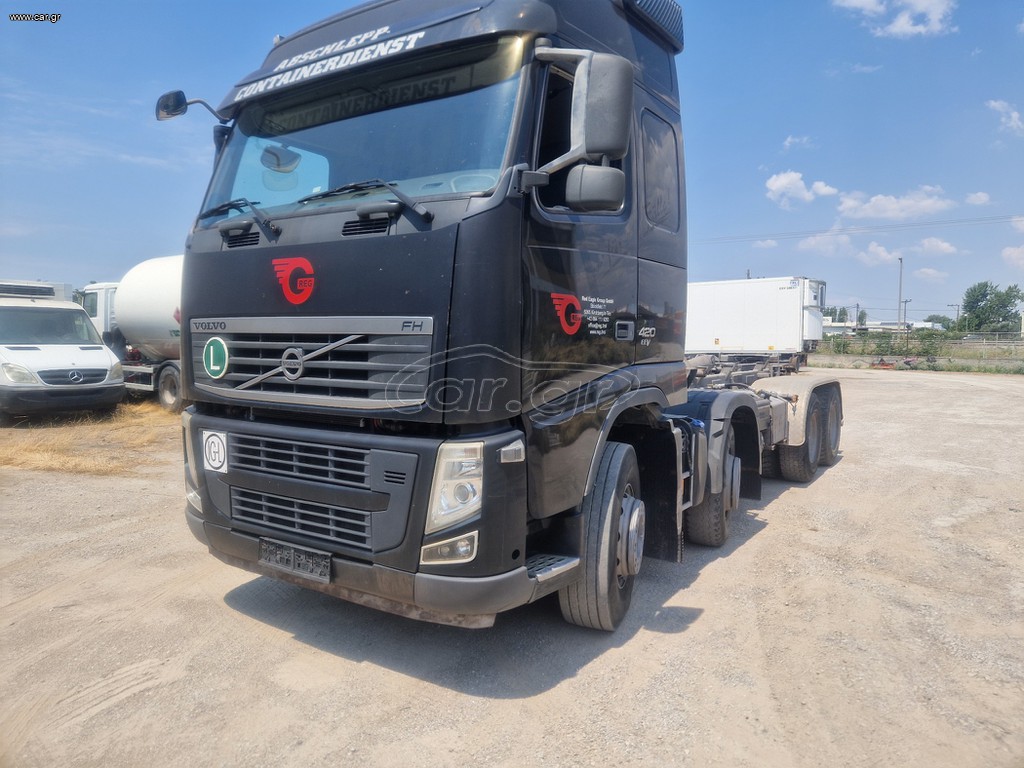Ανατρεπόμενο Για Containers Με Βραχίονες Volvo 2011 FH420 8X4 R